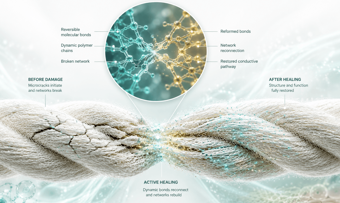 Inside the Fiber #9: Self-Healing Fibers, When Materials Learn to Repair Themselves 